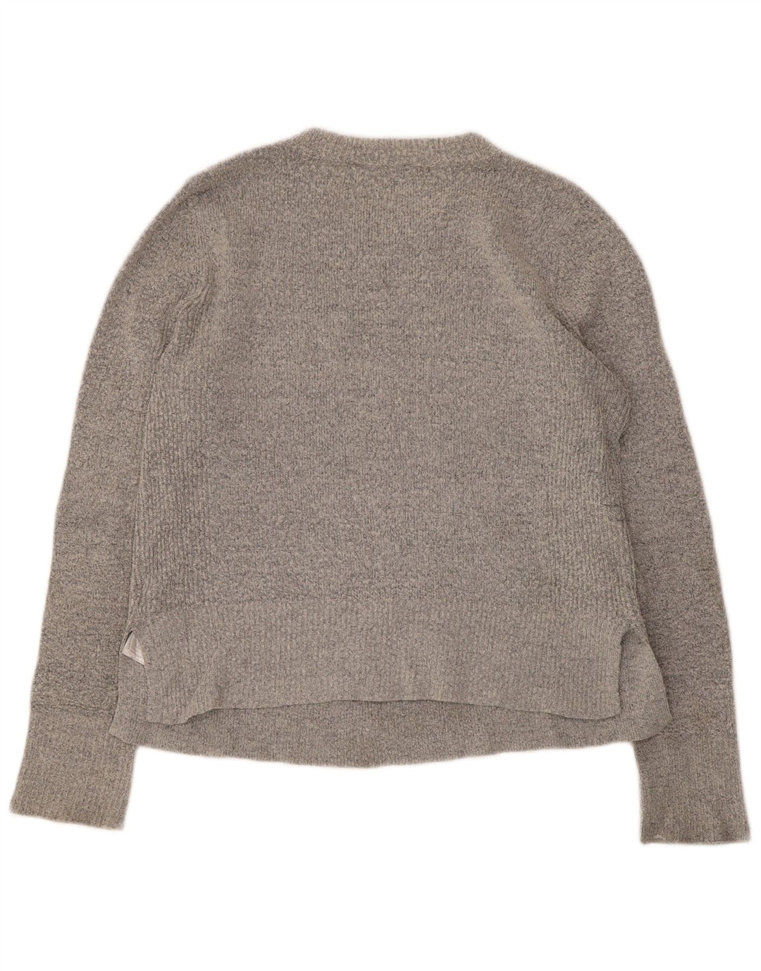 Oasis - Jersey para mujer con cuello barco, talla 40, acrílico gris medio