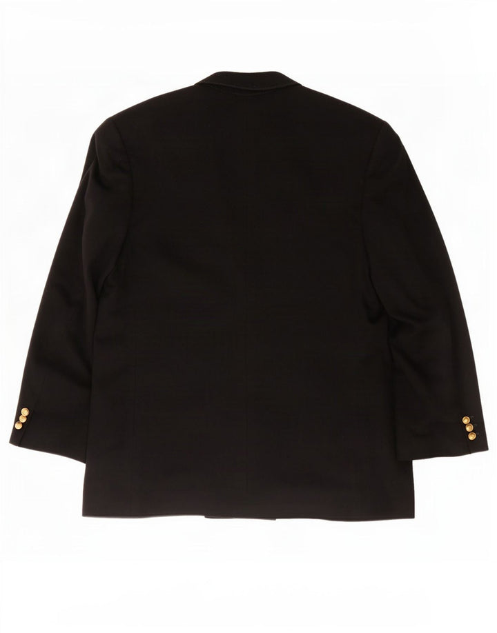 Norton & Wilson Chaqueta tipo blazer con doble botonadura para mujer UK 40 Grande Negro