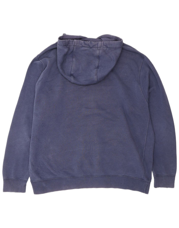 NIKE Hombre Loose Fit Graphic Sudadera con Capucha Jumper XL Azul Marino Algodón