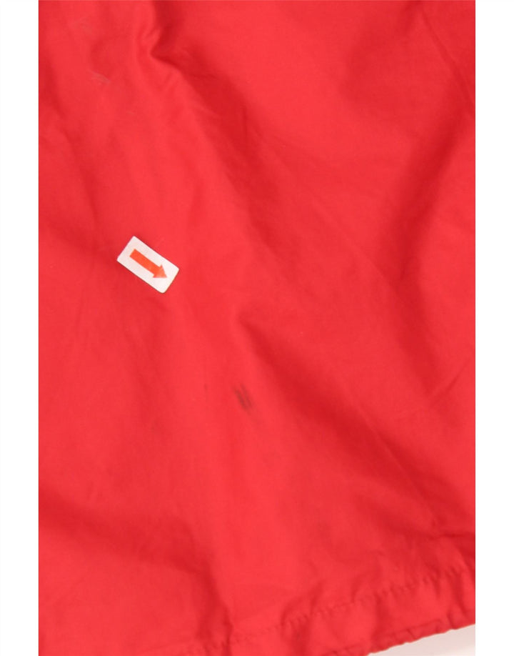 HENRY COTTONS Chaqueta impermeable con capucha para hombre IT 56 3XL Poliamida roja