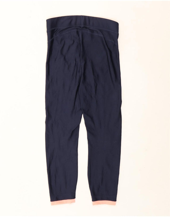 Under Armour Leggings cortos con gráfico para mujer, talla 44, talla M, azul marino