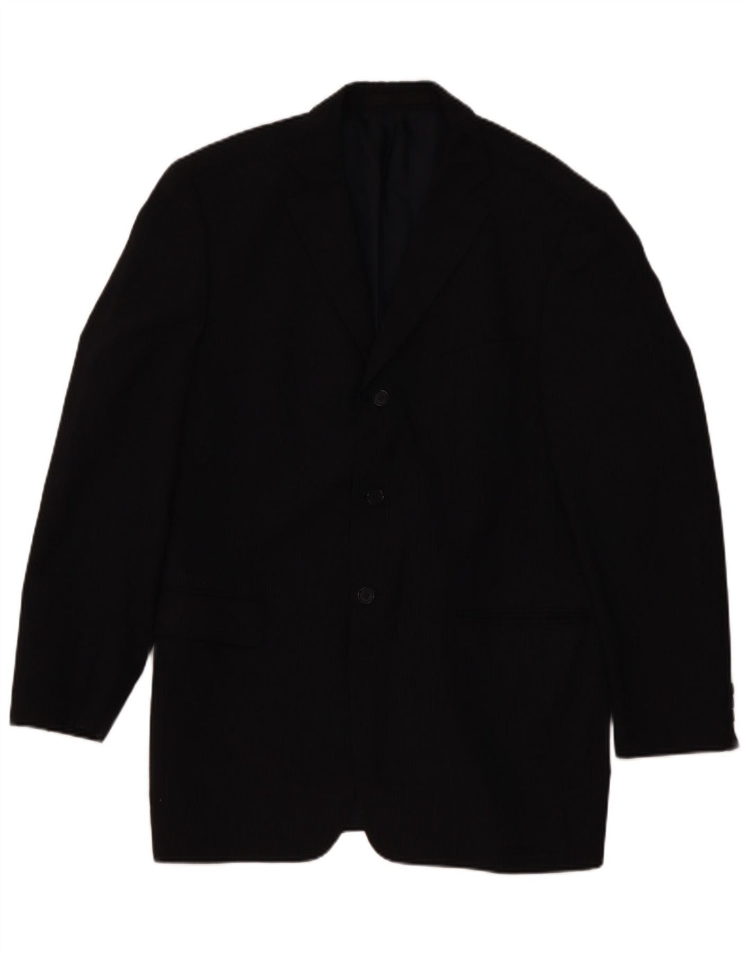 Marks & Spencer Chaqueta Blazer para Hombre UK 42 Grande Azul Marino Rayas Clásicas