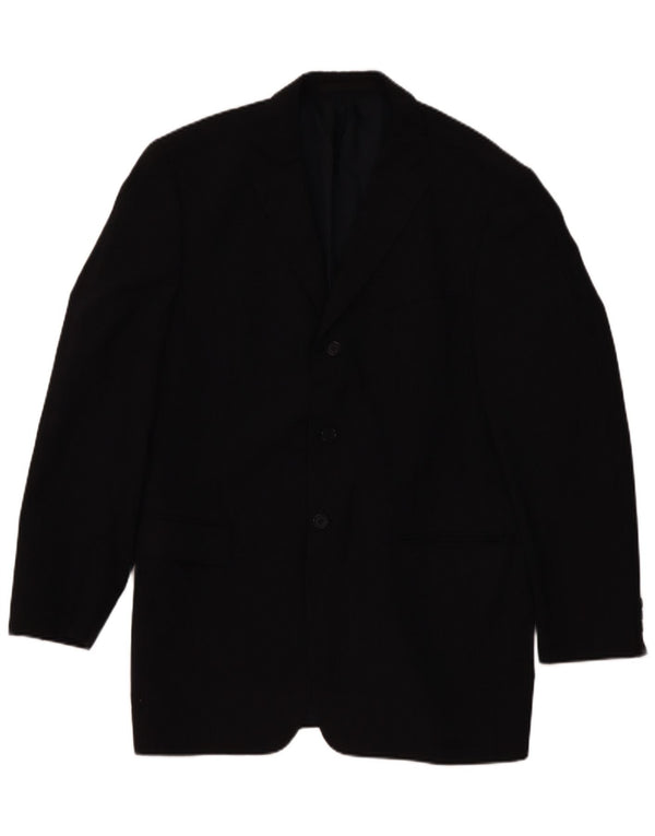 Marks & Spencer Chaqueta Blazer para Hombre UK 42 Grande Azul Marino Rayas Clásicas