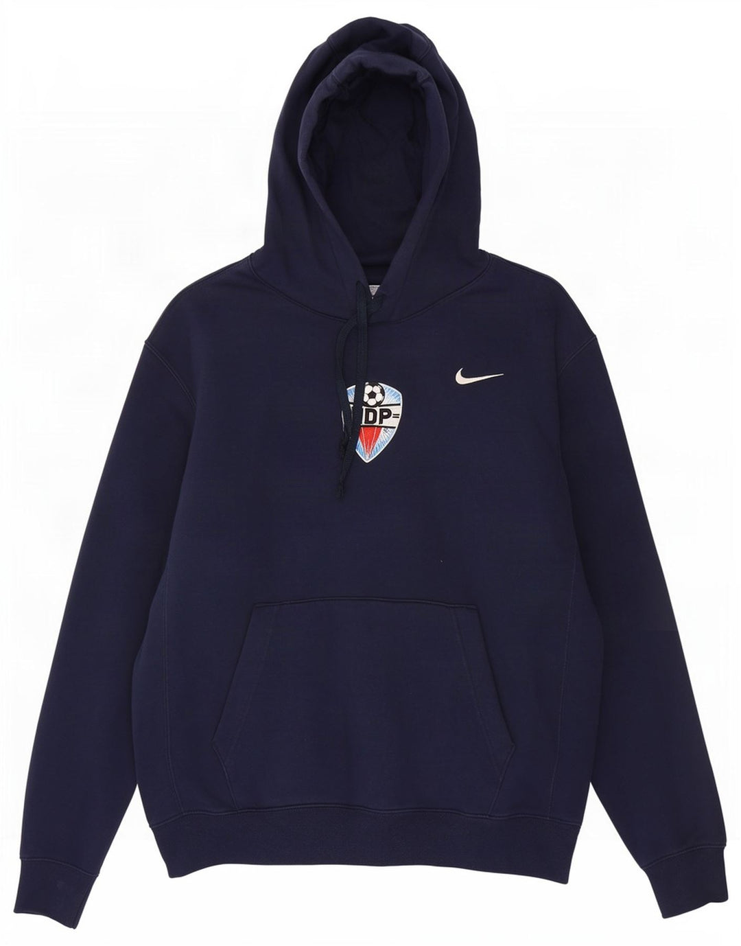 Nike Hombre Sudadera con capucha Jumper Medium Azul Marino Algodón