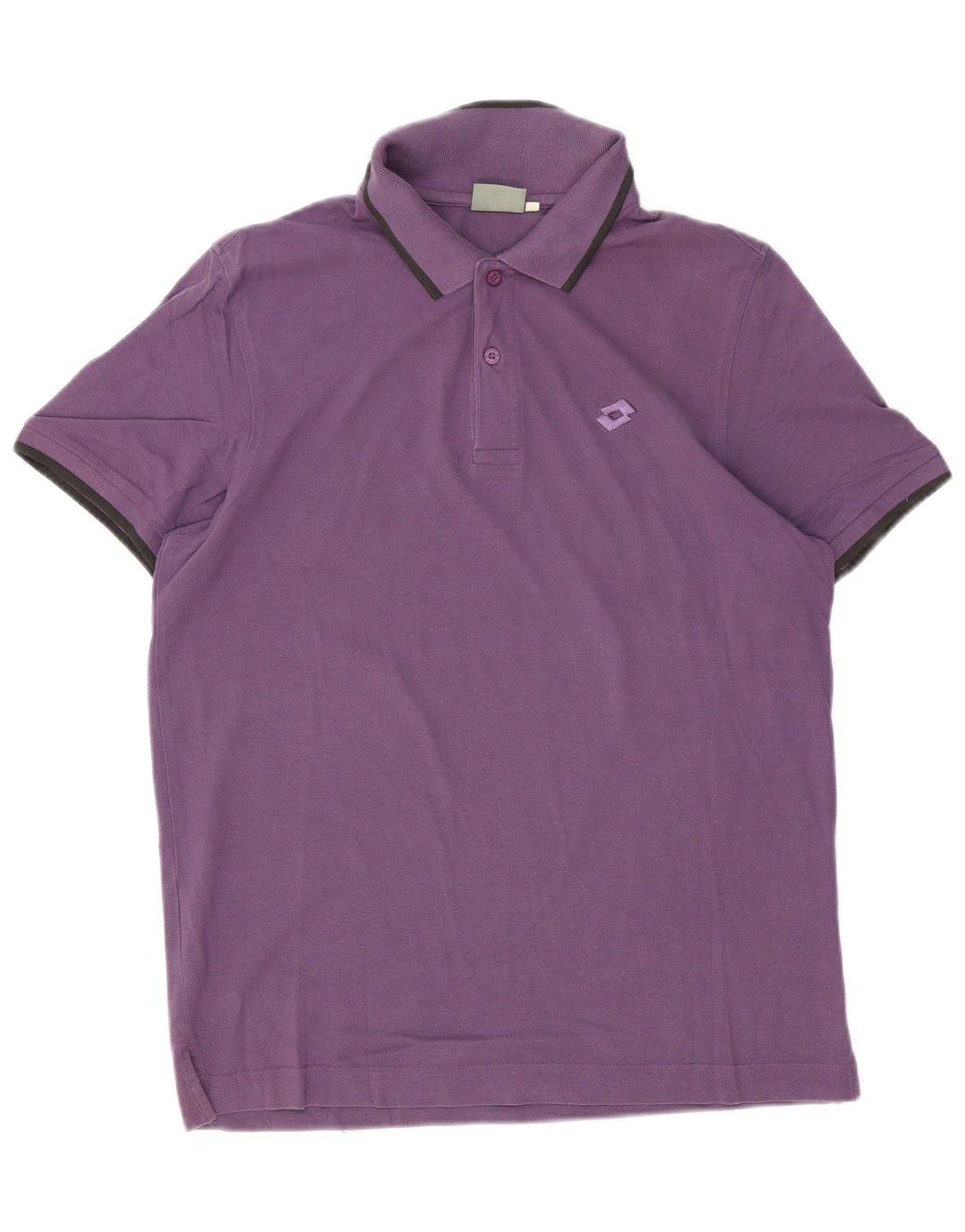 Polo Lotto Hombre Morado Medio