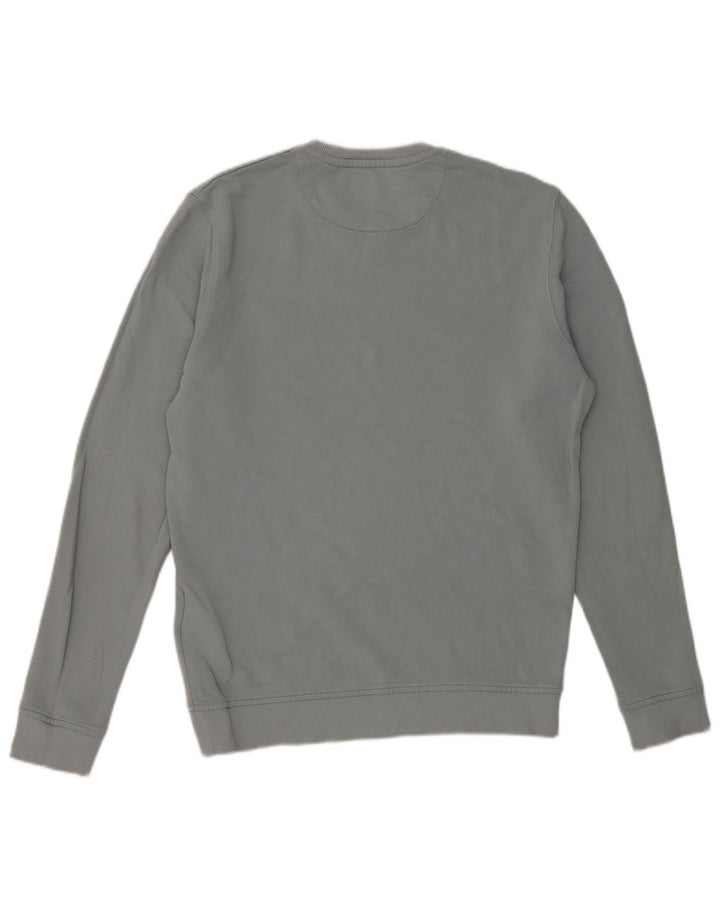 Lyle & Scott Hombre Sudadera Jumper Small Azul Algodón
