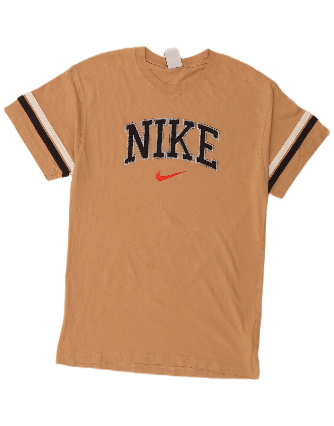 Nike - Camiseta gráfica para hombre, talla pequeña, algodón beige