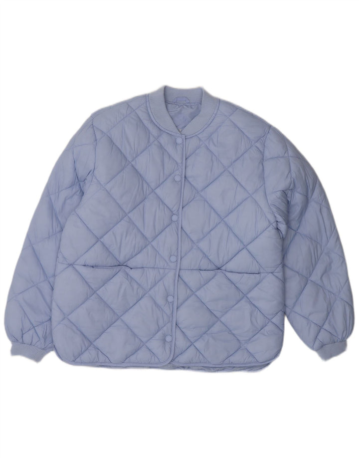 Zara Cazadora Bomber Acolchada Niña 11-12 Años Azul