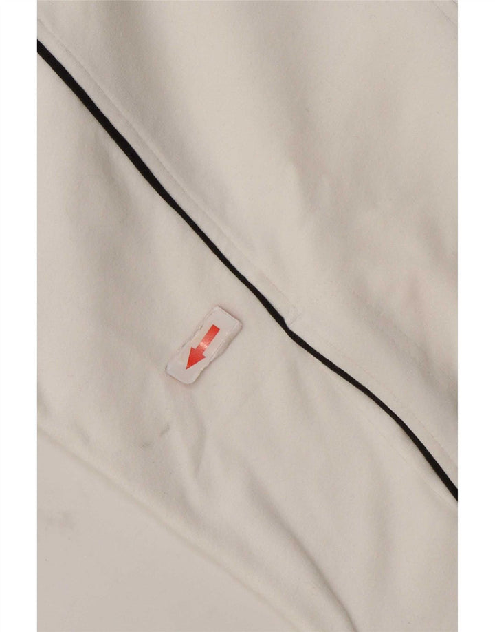 Champion - Chaqueta de chándal para mujer, talla 40, talla grande, algodón blanco