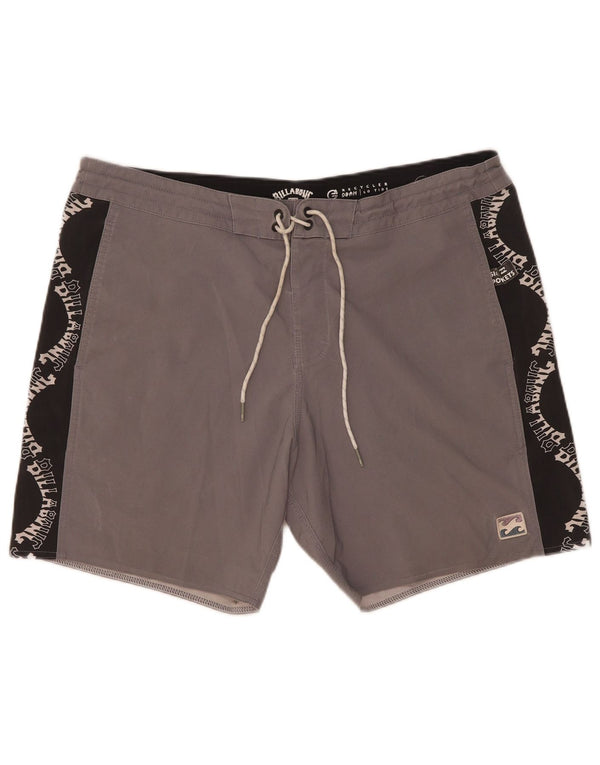 Bañador Billabong Hombre Graphic Bañador Grande Gris Colorblock Poliéster
