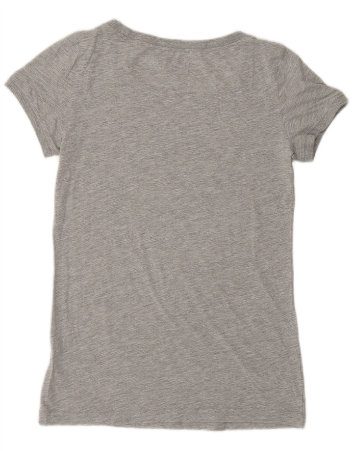 Adidas Mujer Camiseta Gráfica Top IT 46 Gris Medio