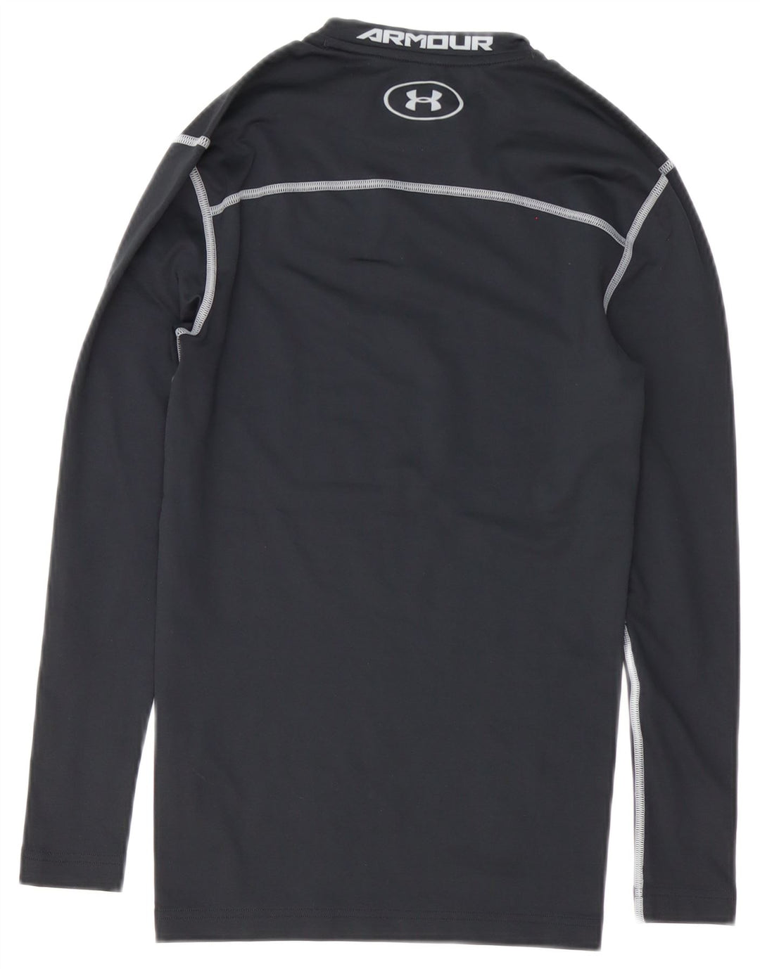 Under Armour Cold Gear Graphic Top manga larga para hombre, poliéster negro pequeño