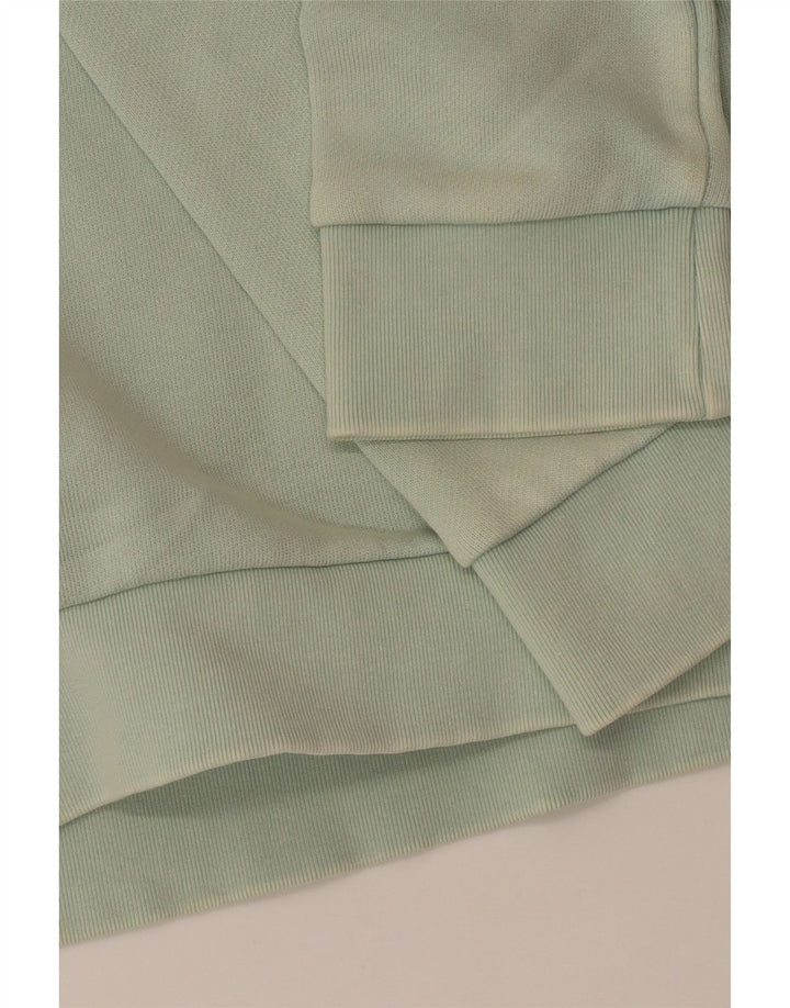 Adidas Hombre Graphic Sudadera Jumper Small Turquesa Algodón