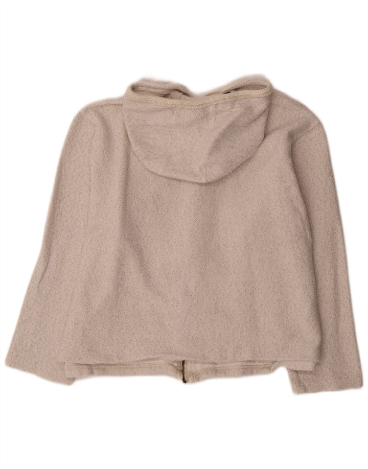 MOUNTAIN WAREHOUSE Suéter con capucha y cremallera para mujer UK 20 2XL Blanco moteado