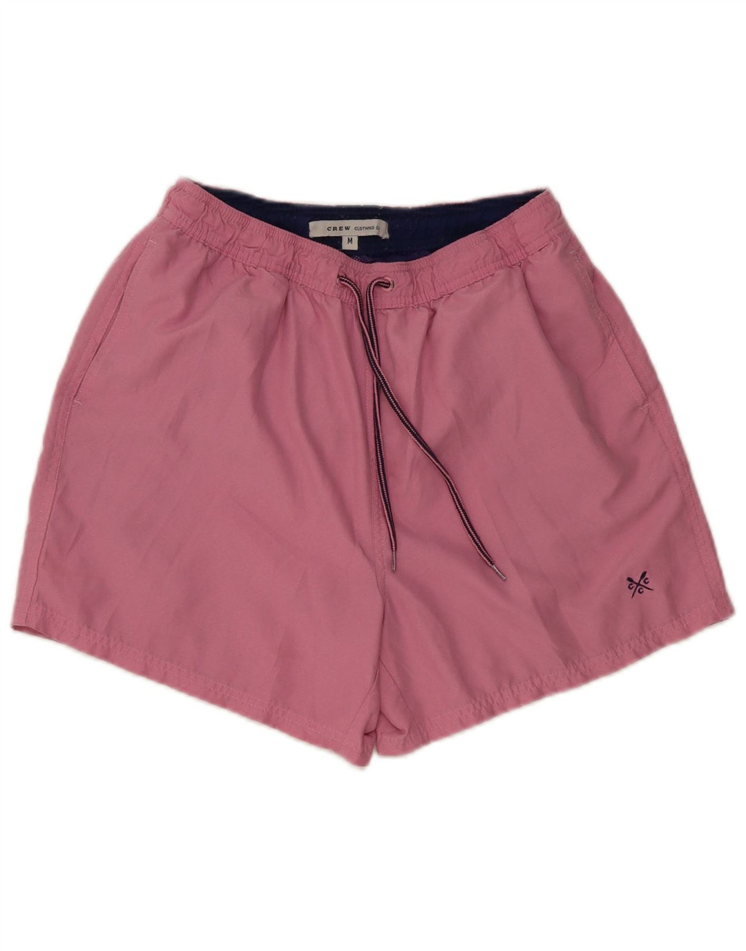 Crew Clothing Shorts de baño para hombre Poliéster rosa medio