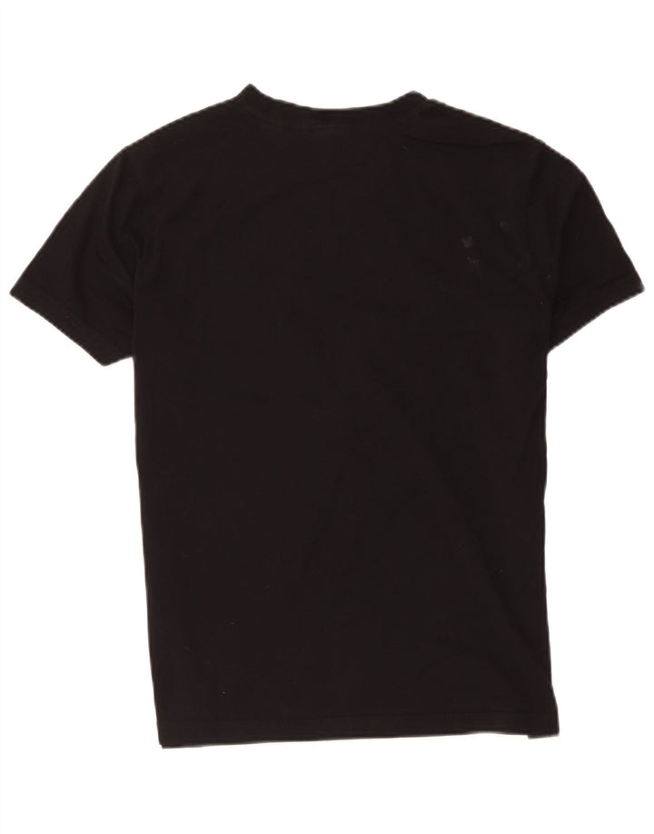 Champion Camiseta Gráfica para Hombre Top Pequeño Negro