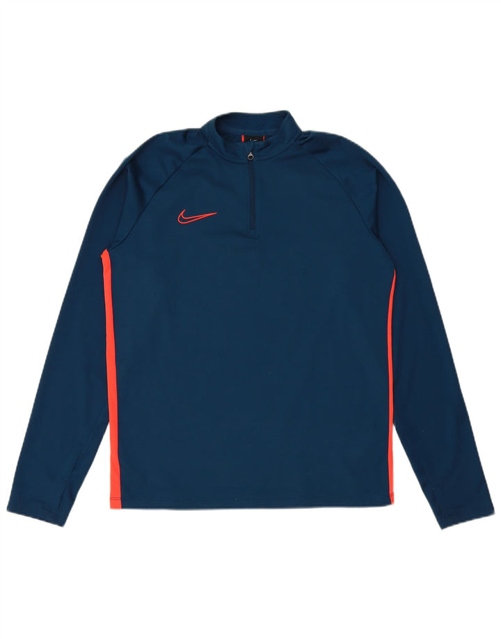 NIKE Camiseta de chándal para niño 15-16 años XL Azul Marino Poliéster