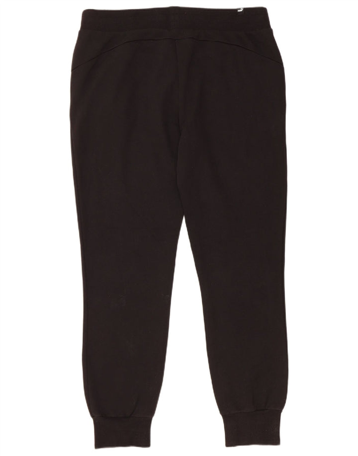PUMA Pantalones de chándal para mujer Joggers UK 46 Large Black Cotton