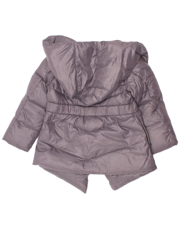 Liu Jo Chaqueta acolchada con capucha para niña 5-6 años Gris