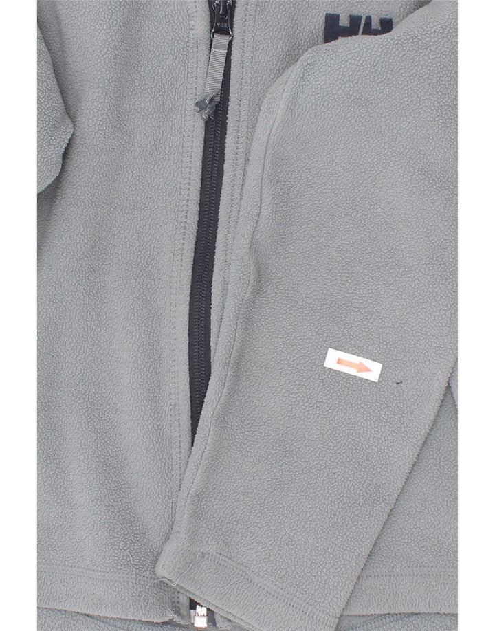 Helly Hansen Chaqueta polar para niño 6-7 años Gris Poliéster