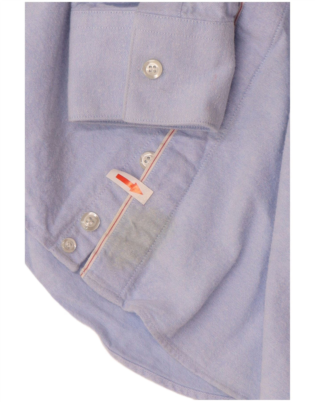 EMPORIO ARMANI Camisa para hombre Talla 39 15 1/2 Azul medio