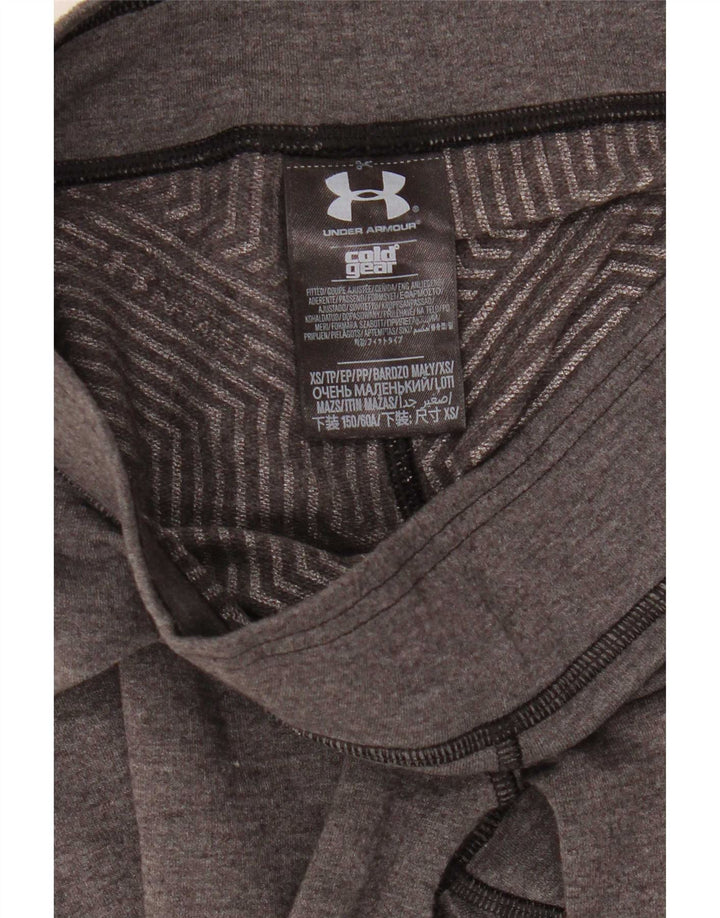 Under Armour Leggings Cold Gear para mujer UK 6 XS Gris Poliéster