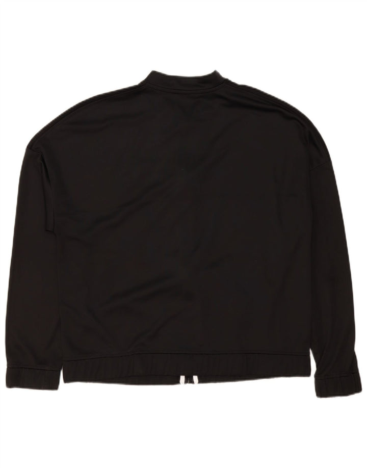 Diadora Chaqueta Chándal Niño 15-16 Años Grande Negro Poliéster