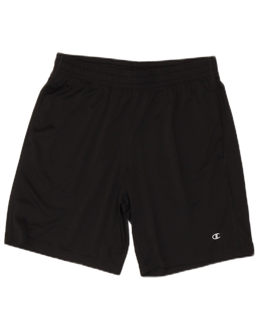 CHAMPION Pantalones cortos deportivos para hombre pequeño poliéster negro