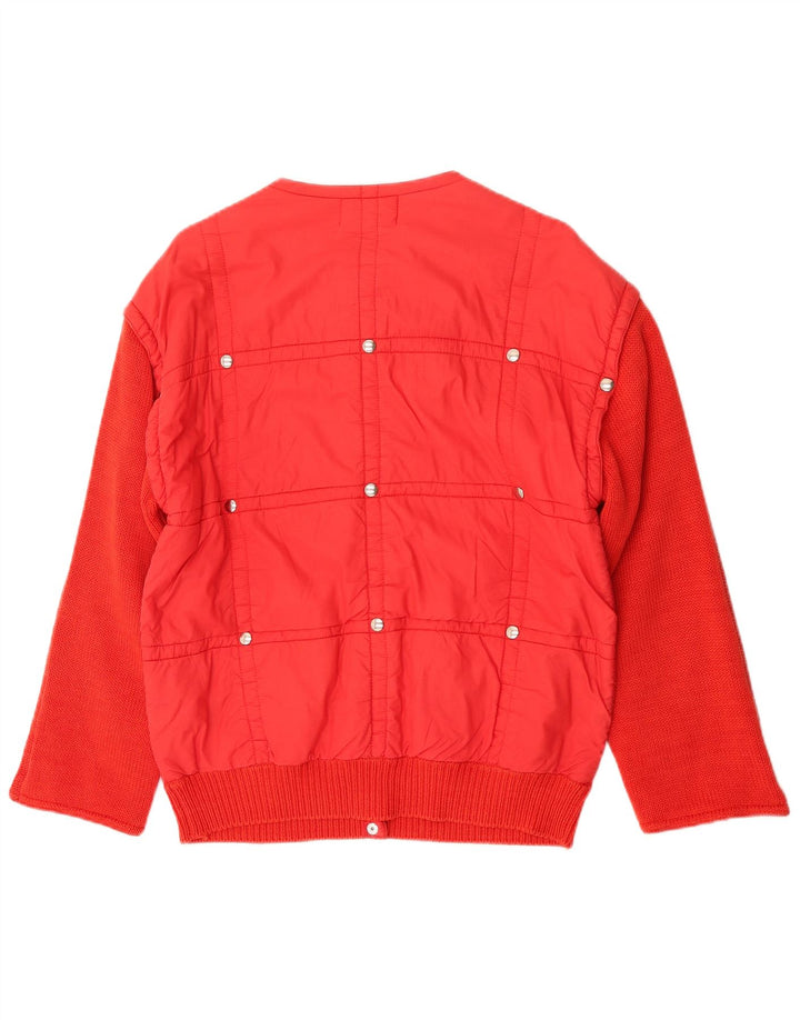 Chaqueta Bomber Iceberg Mujer IT 42 Algodón Rojo Mediano