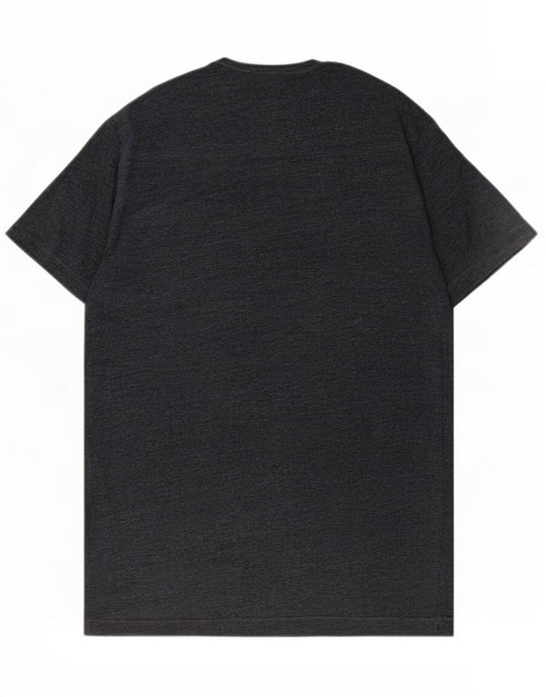 French Connection Camiseta para hombre Top grande de algodón moteado gris