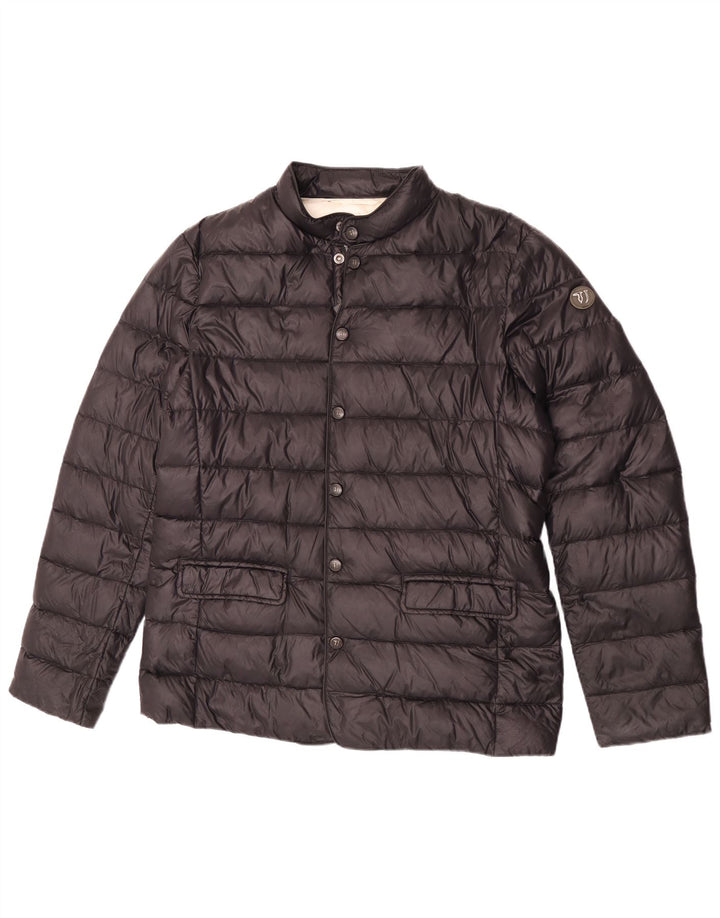 Trussardi Jeans Chaqueta Acolchada Hombre IT 54 2XL Poliamida Negro
