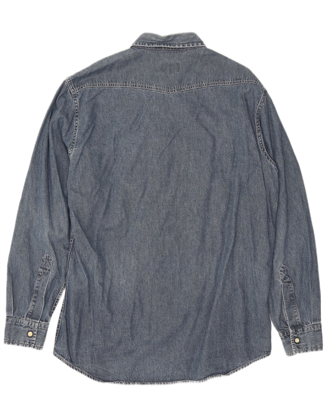 Brooksfield Camisa Vaquera Hombre XL Algodón Azul