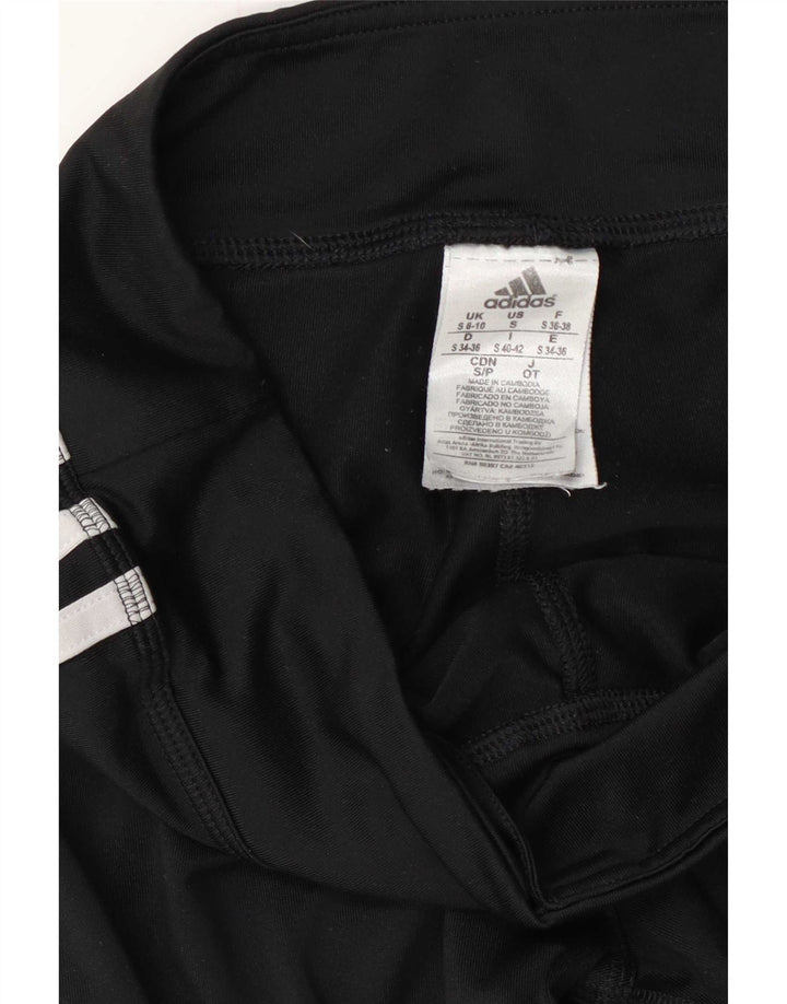 Adidas Leggings para mujer Reino Unido 8/10 Pequeño Negro Poliéster