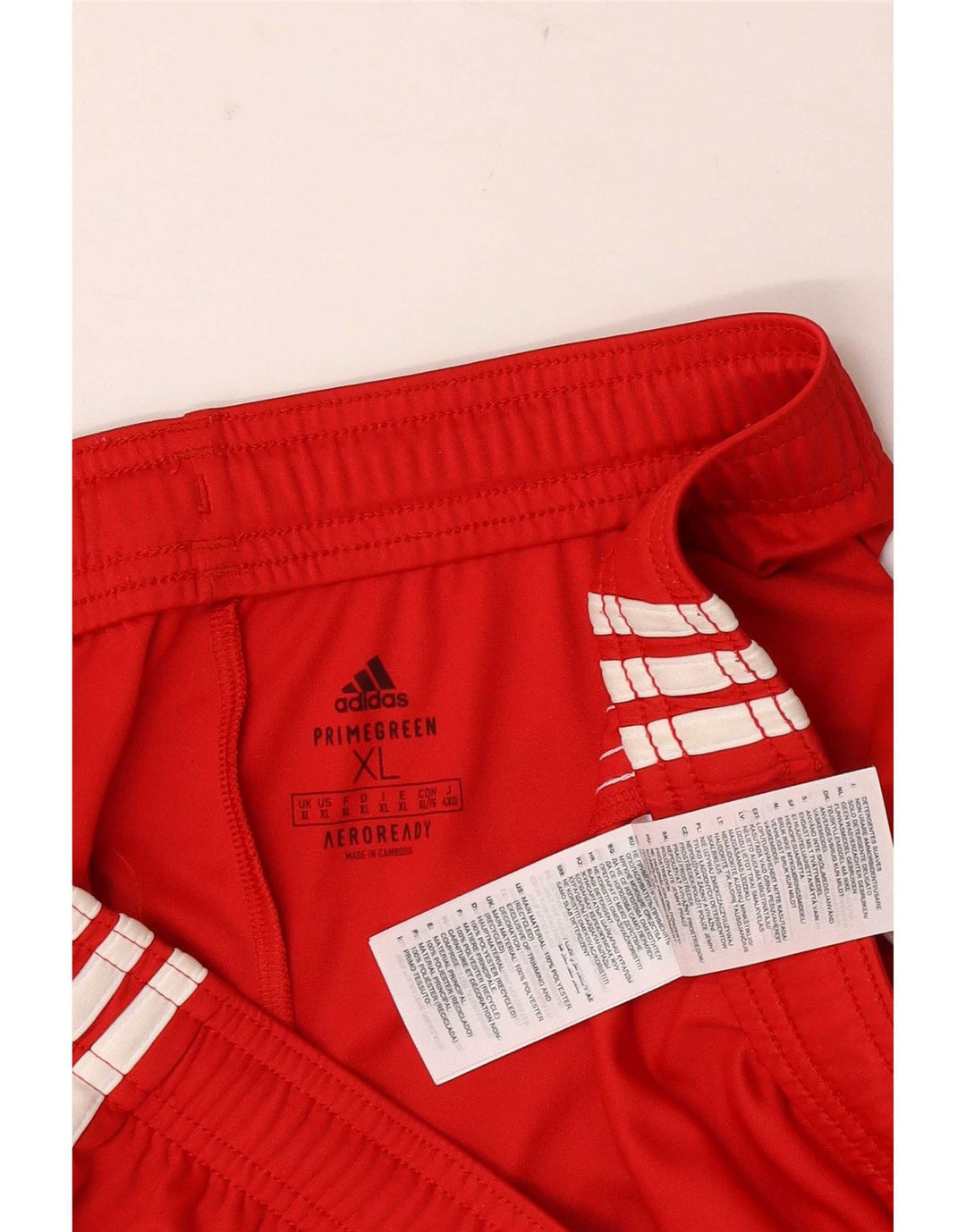 Adidas Hombre Aeroready Sport Shorts XL Rojo Poliéster