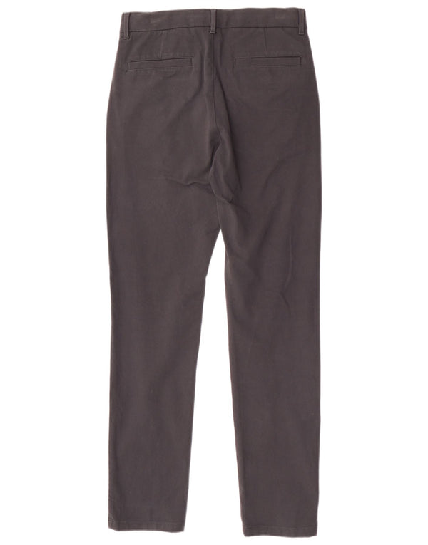 Marks & Spencer Pantalones chinos ajustados para hombre W30 L33 Algodón gris