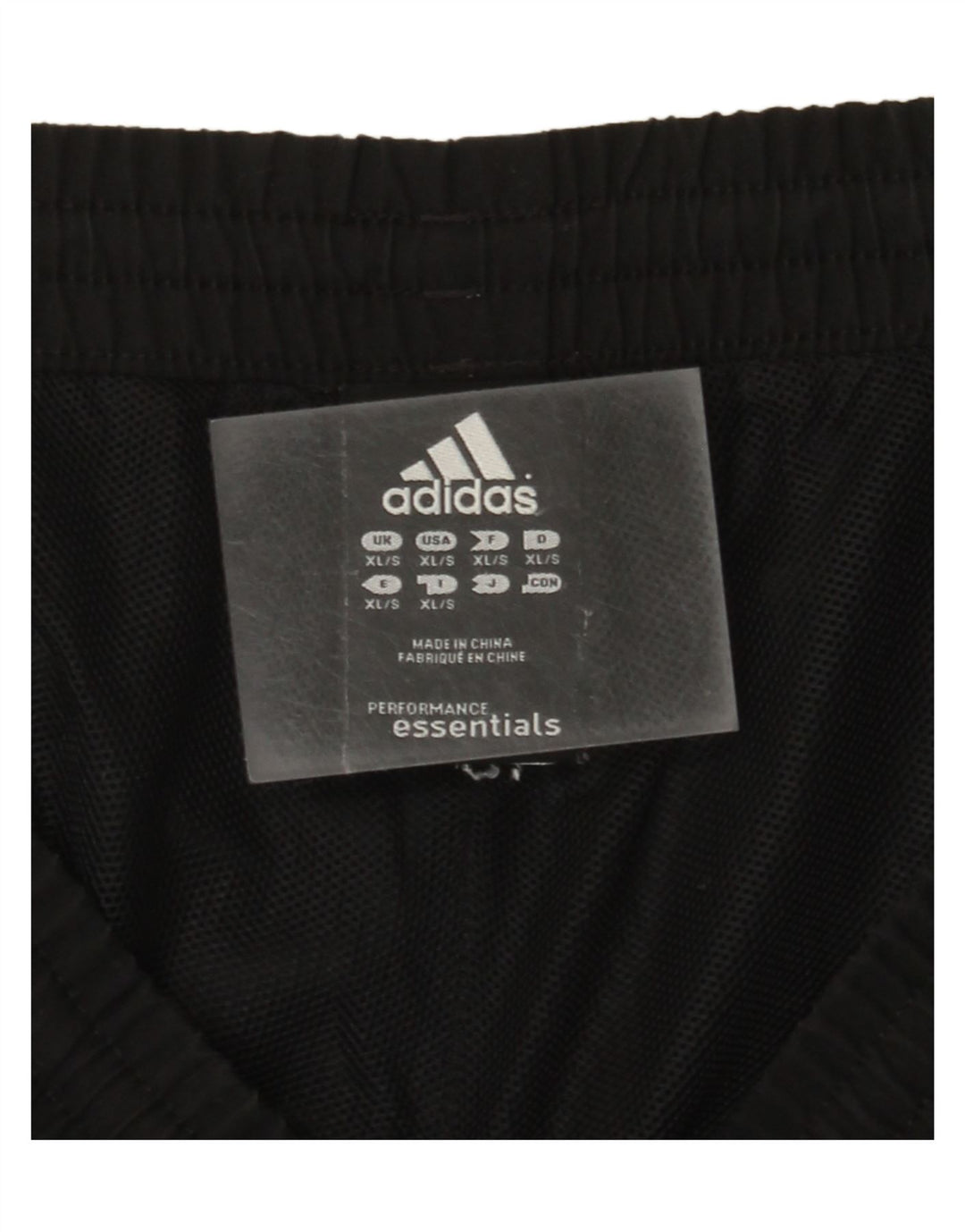 Adidas Hombre Climalite Pantalón Chándal XL Negro Poliéster