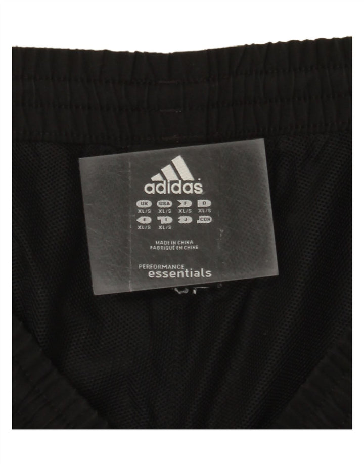 Adidas Hombre Climalite Pantalón Chándal XL Negro Poliéster