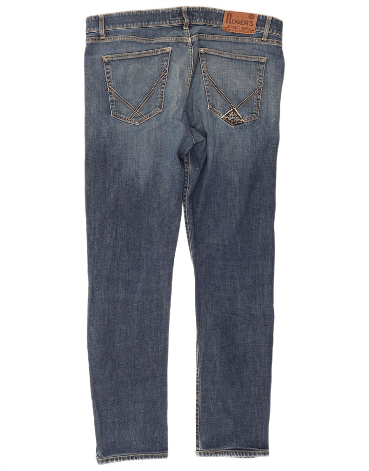 Roy Rogers Vaqueros ajustados para hombre W42 L33 Algodón azul
