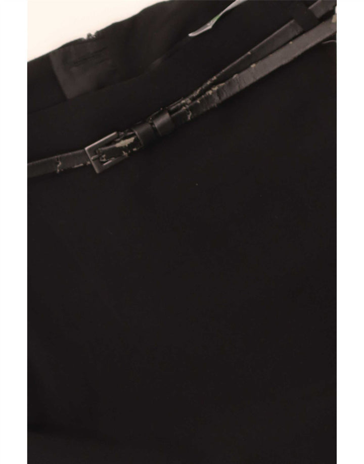 Marks & Spencer Falda lápiz para mujer UK 10 Small W28 Poliéster negro