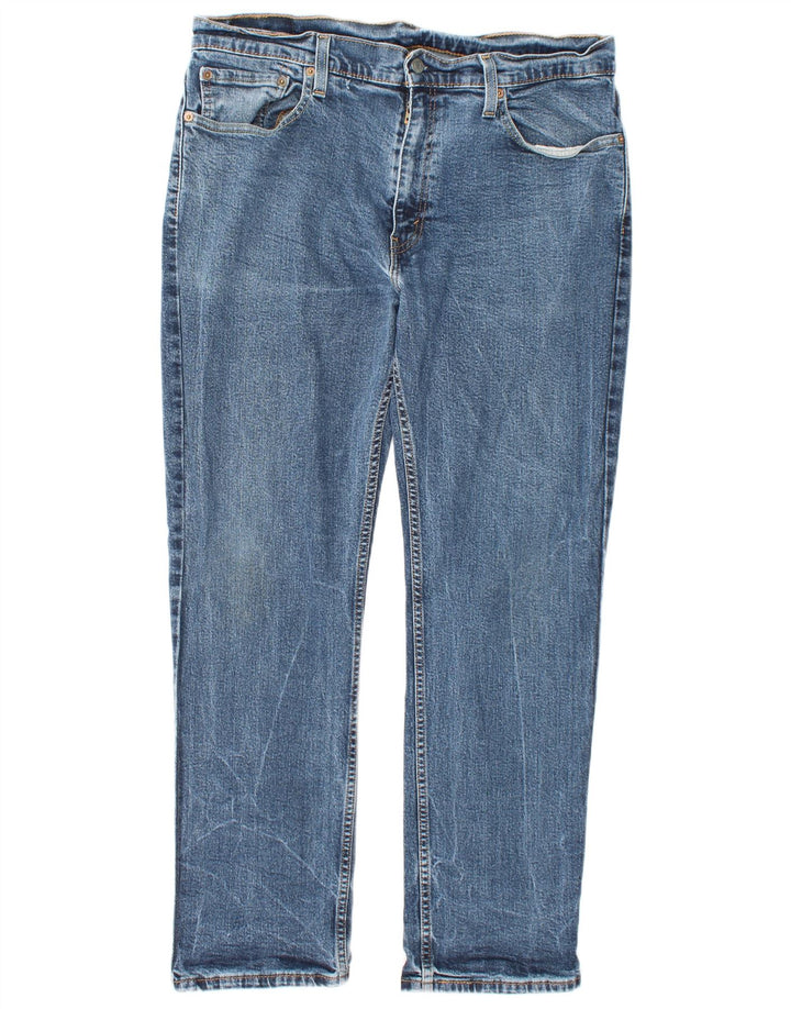 Levi's Hombre 514 Vaqueros Rectos W36 L30 Algodón Azul