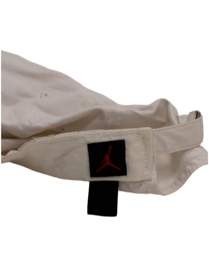 Jordan Gorra de béisbol gráfica para hombre Talla única Algodón blanco