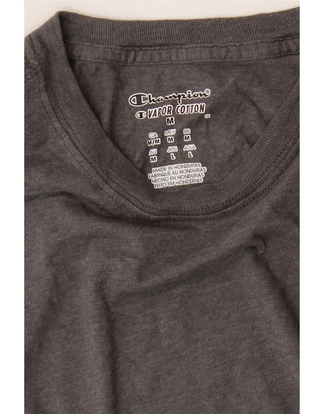 Camiseta Champion Hombre Top Gris Medio