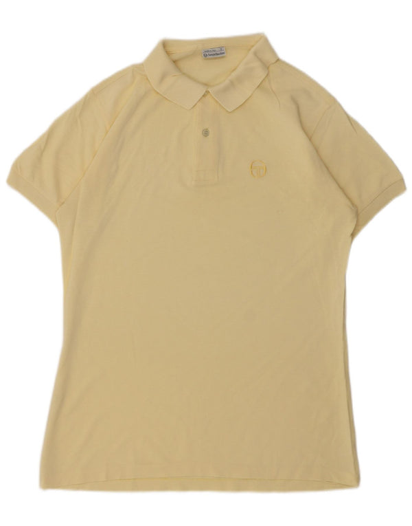 Sergio Tacchini Polo Hombre IT 50 Algodón Amarillo Medio