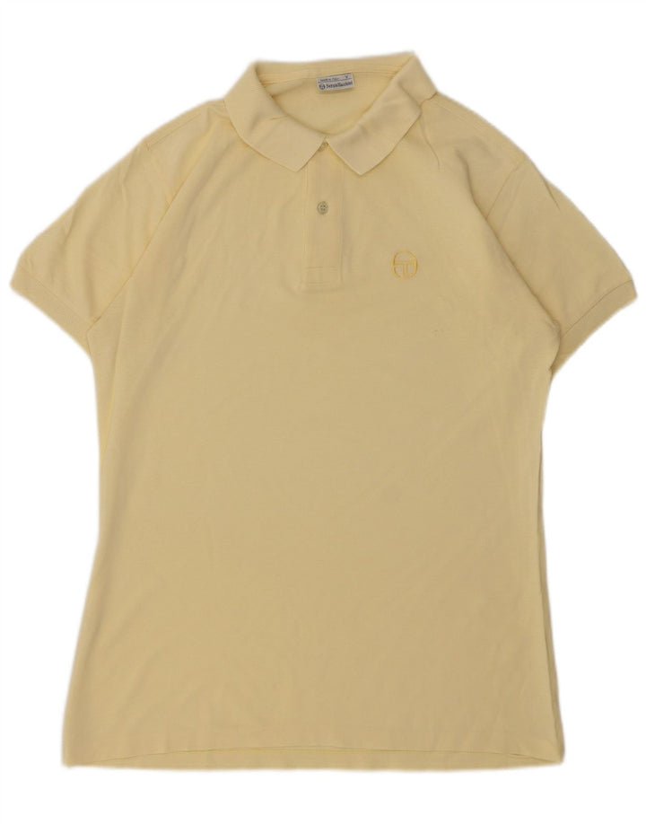 Sergio Tacchini Polo Hombre IT 50 Algodón Amarillo Medio