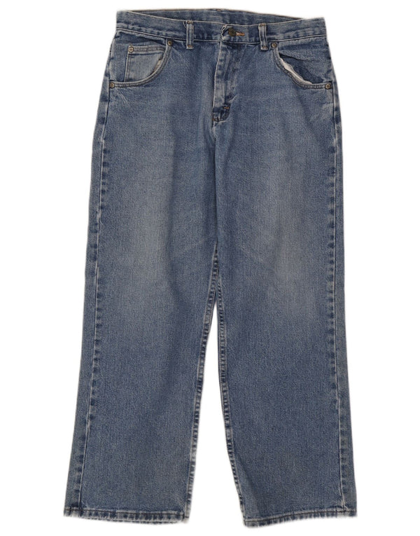 Wrangler Vaqueros rectos para niño 13-14 años W30 L27 Algodón azul