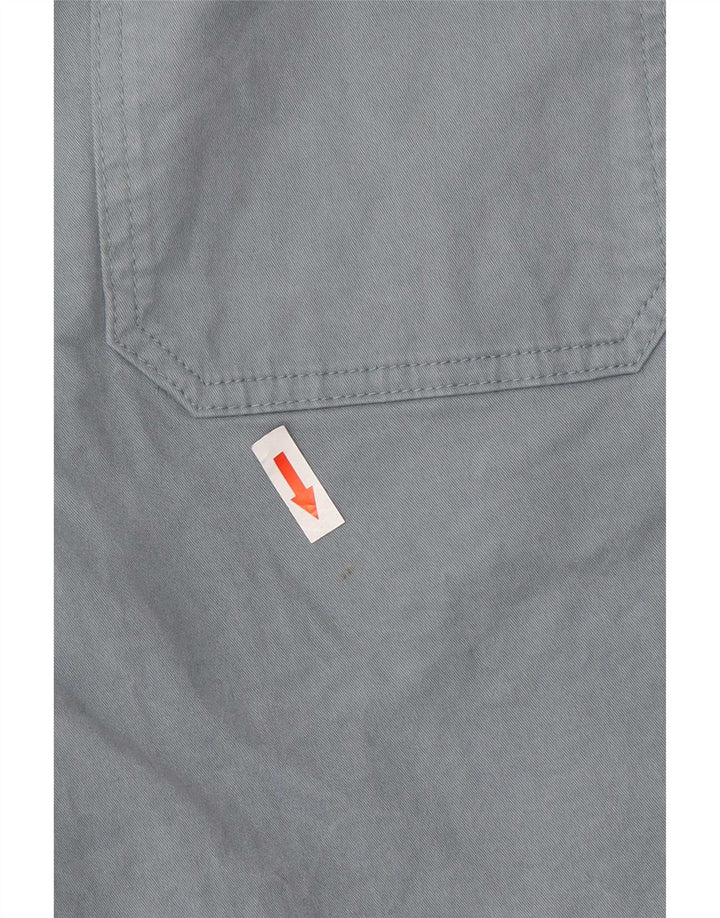 Marks & Spencer Pantalones cortos chinos para hombre W34 Algodón azul grande