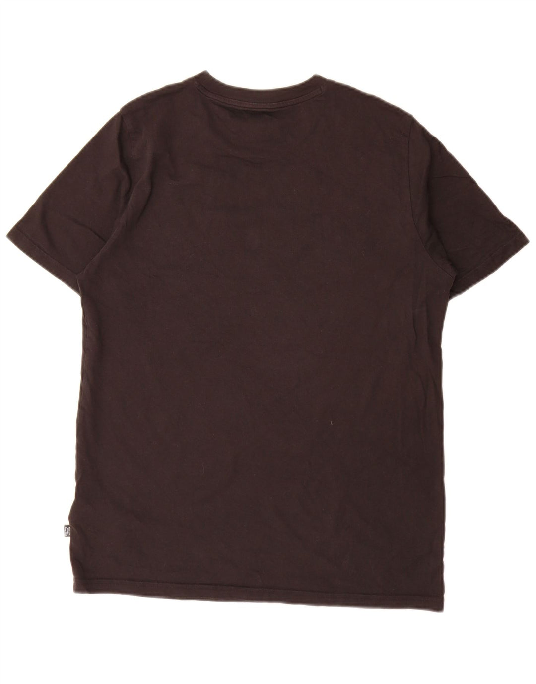 Puma Camiseta gráfica para hombre Top Medium Black Cotton