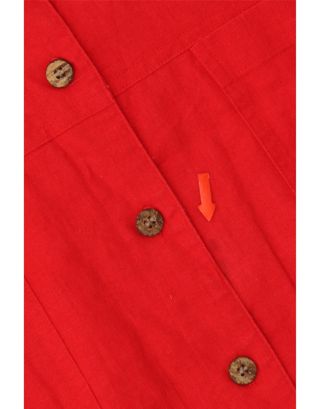 Cristopher & Banks Chaqueta Bomber para Mujer Reino Unido 16 Grande Lino Rojo