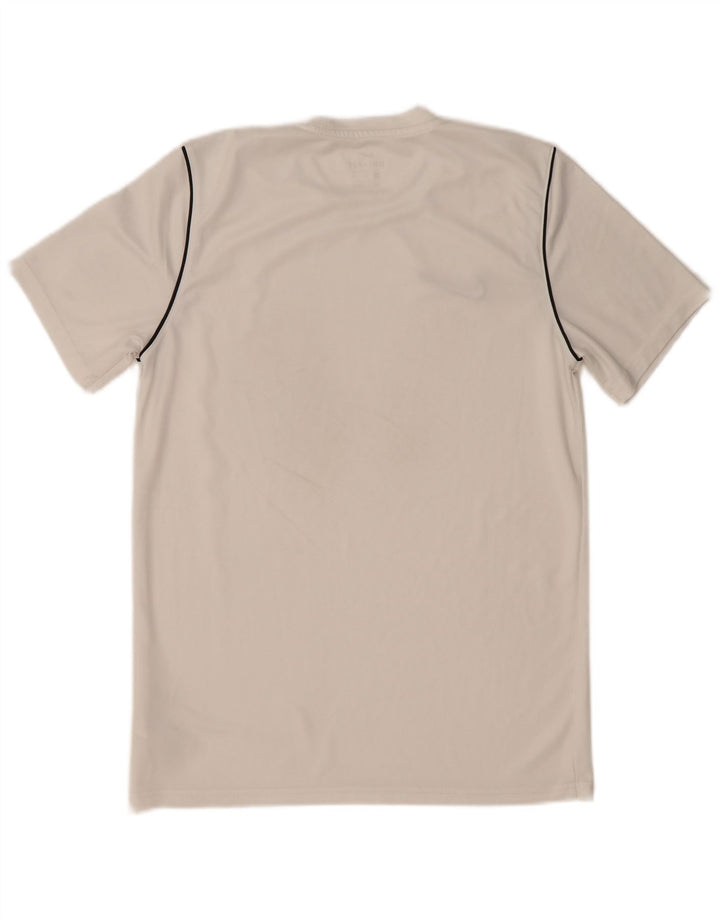 Camiseta Nike Dri Fit para hombre Top poliéster blanco mediano