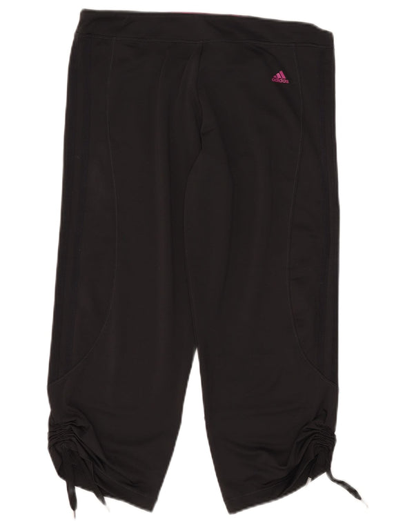 Adidas Climalite Capri - Pantalones de chándal para mujer, talla 40, color negro